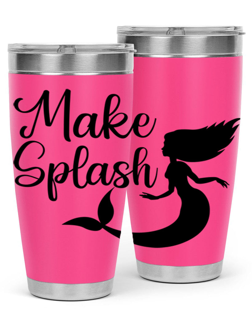 Make splash 316#- mermaid- Tumbler