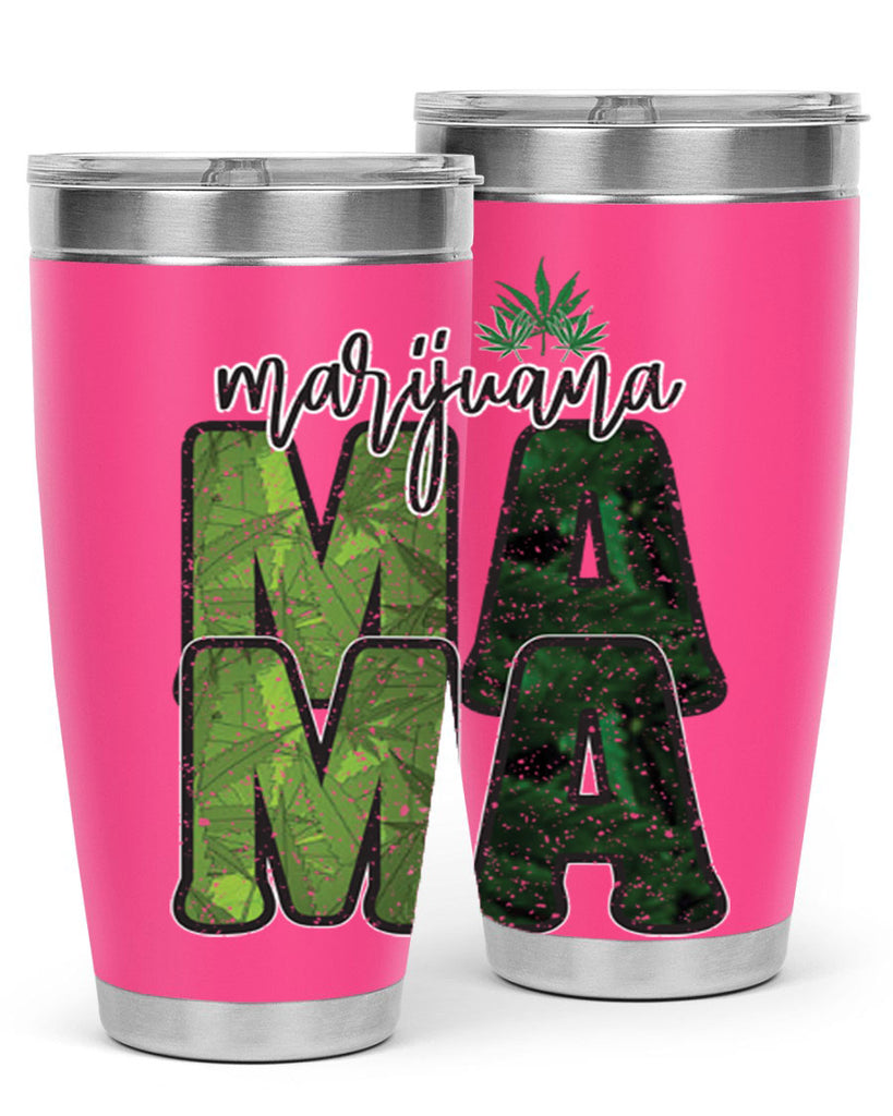 Marijuana Mama Sublimation 205#- marijuana- Tumbler