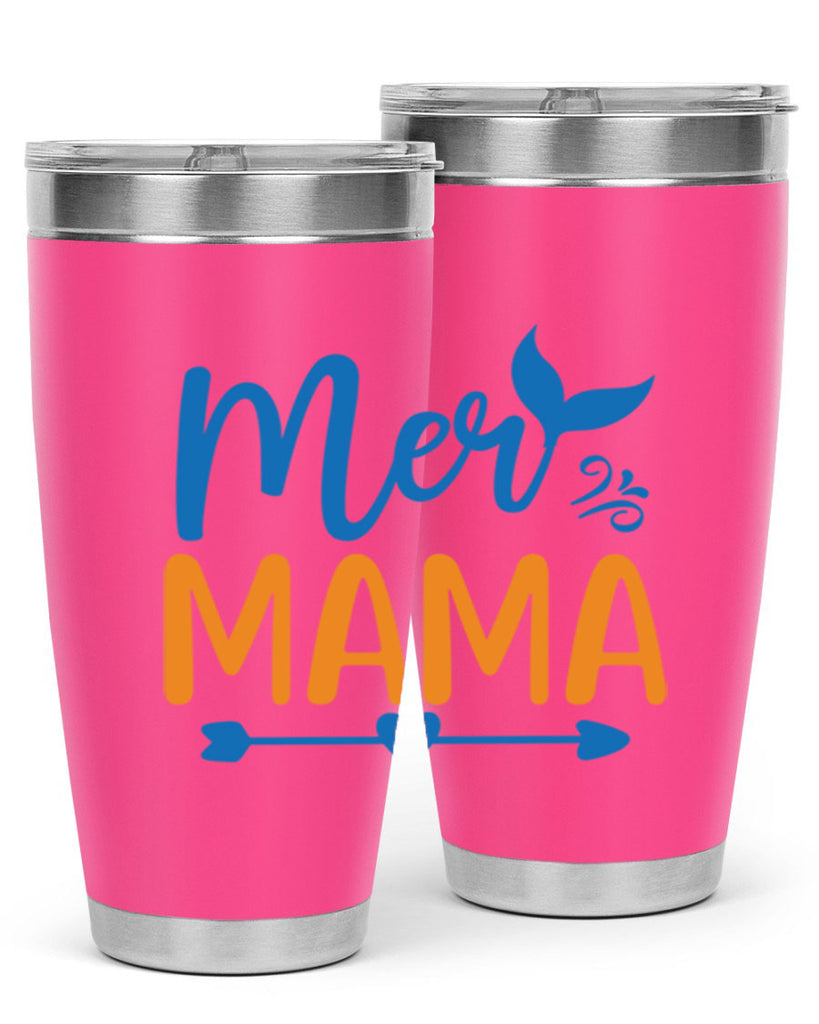 Mer Mama 330#- mermaid- Tumbler