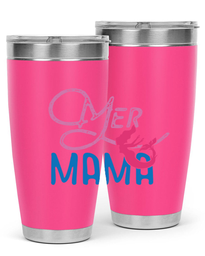 Mer Mama 333#- mermaid- Tumbler