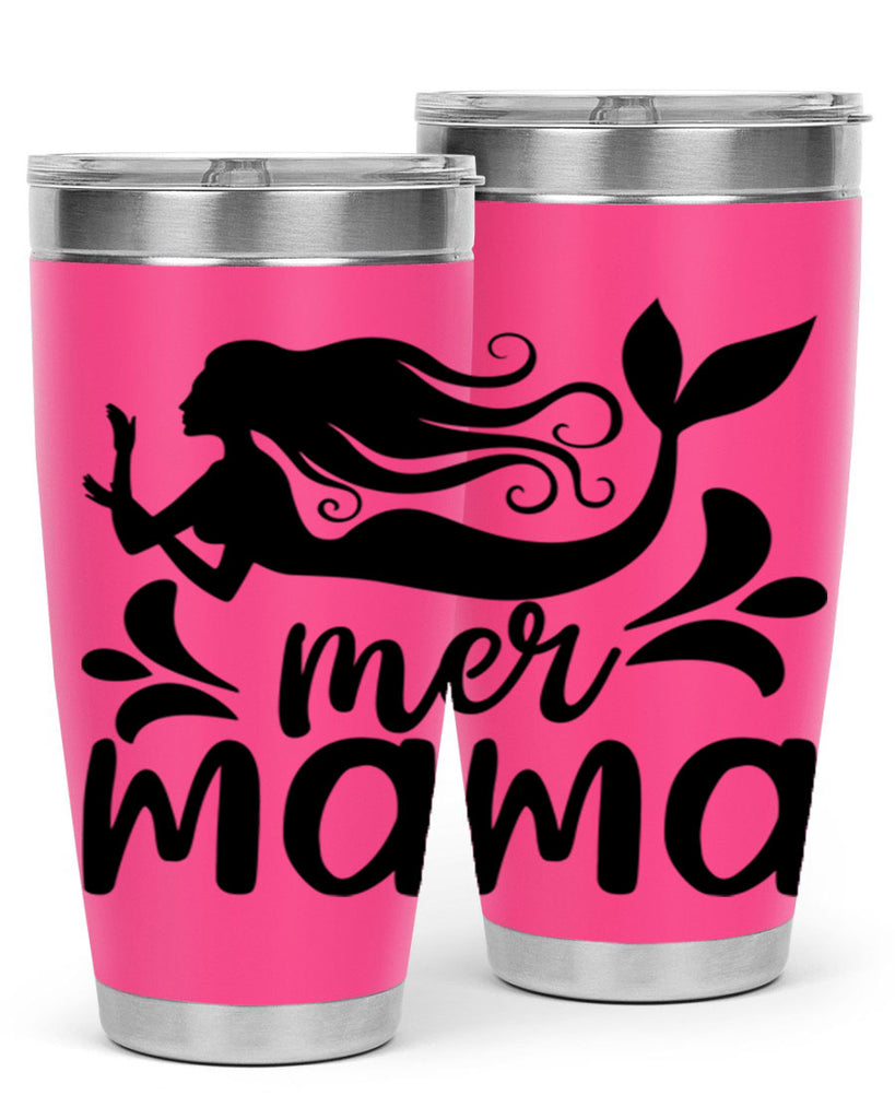 Mer mama 349#- mermaid- Tumbler