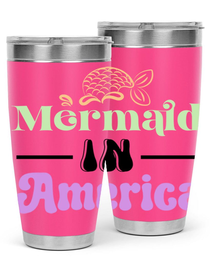 Mermaid In America 420#- mermaid- Tumbler