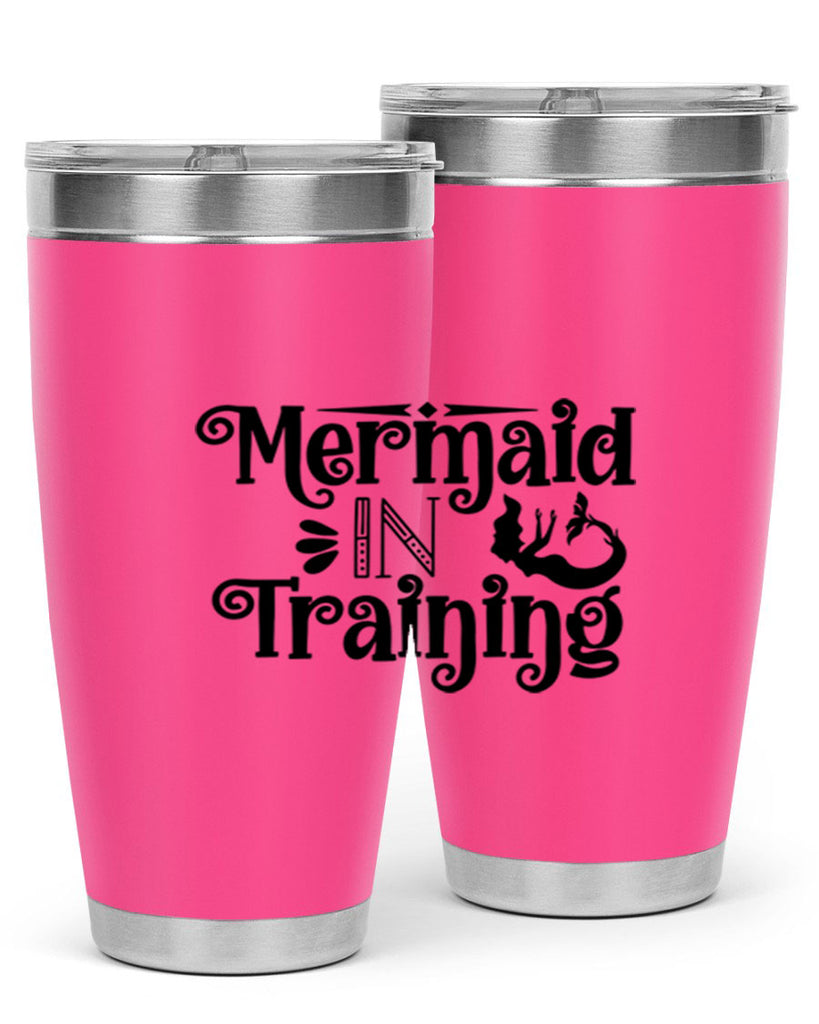 Mermaid In Training 364#- mermaid- Tumbler