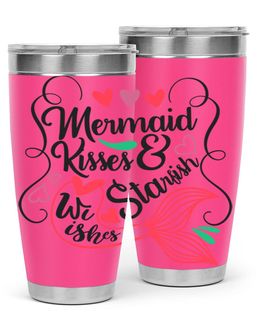 Mermaid Kisses Starfish Wishes 368#- mermaid- Tumbler