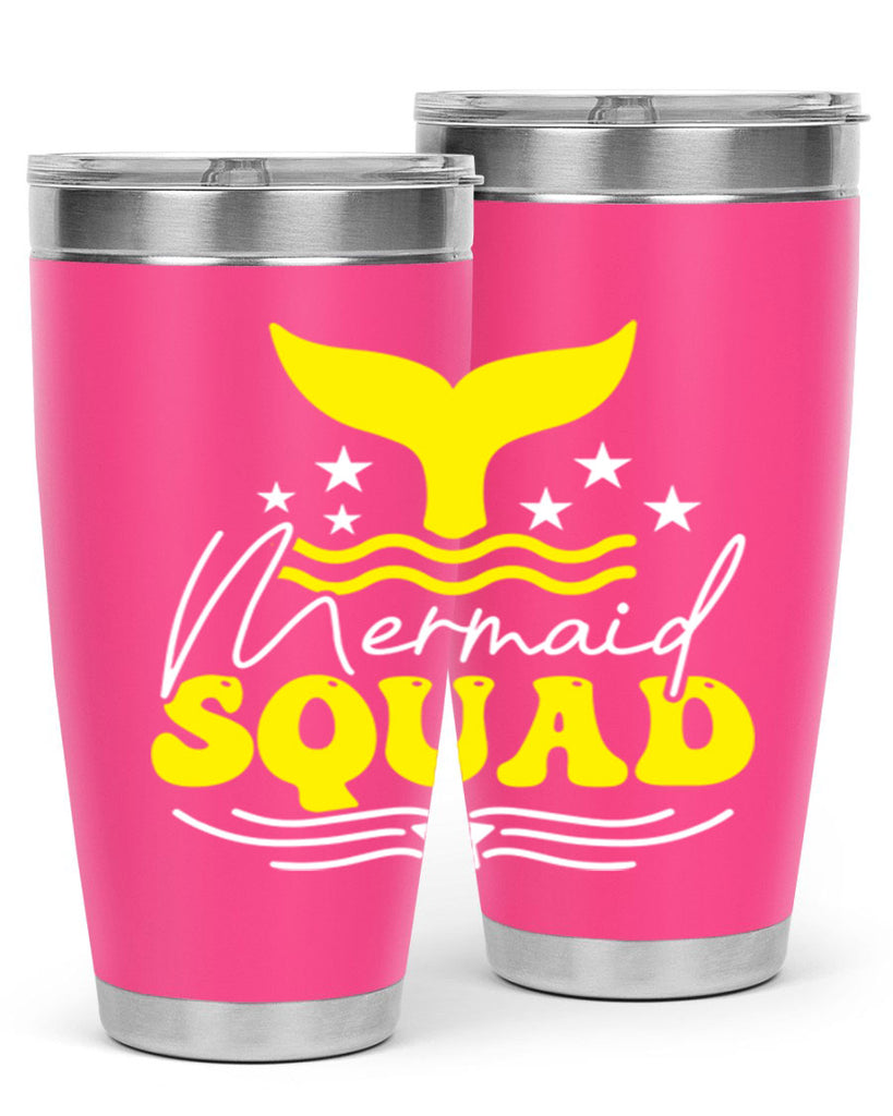 Mermaid Squad 377#- mermaid- Tumbler