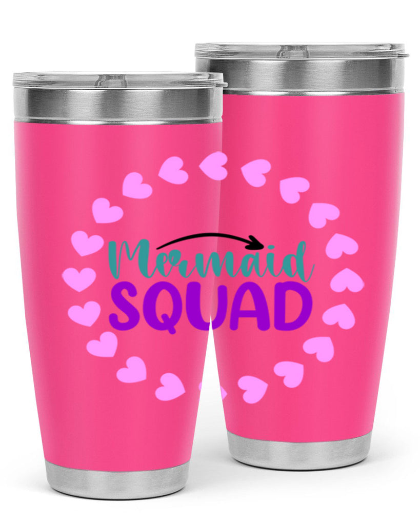 Mermaid Squad 382#- mermaid- Tumbler