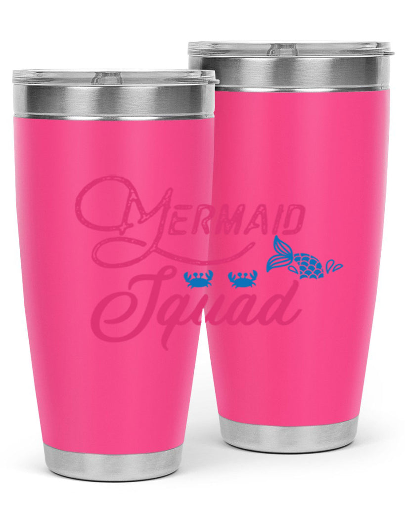 Mermaid Squad 383#- mermaid- Tumbler