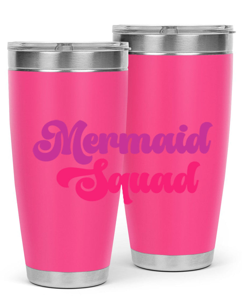 Mermaid Squad 384#- mermaid- Tumbler