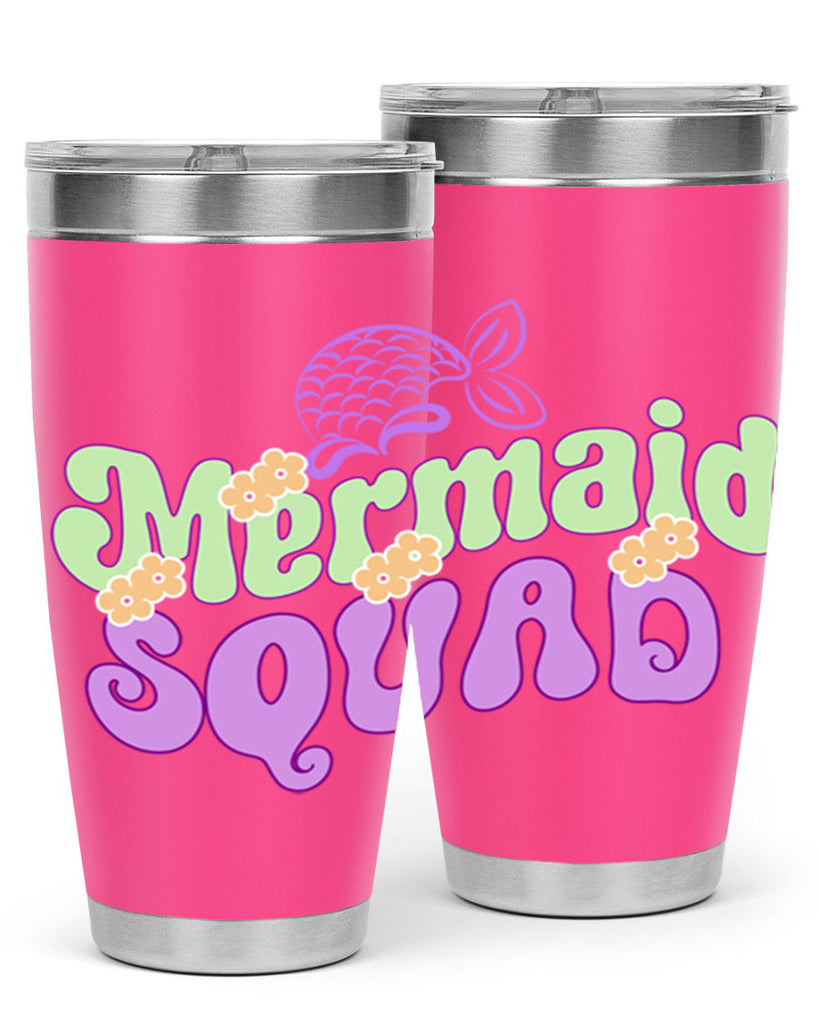 Mermaid Squad 445#- mermaid- Tumbler