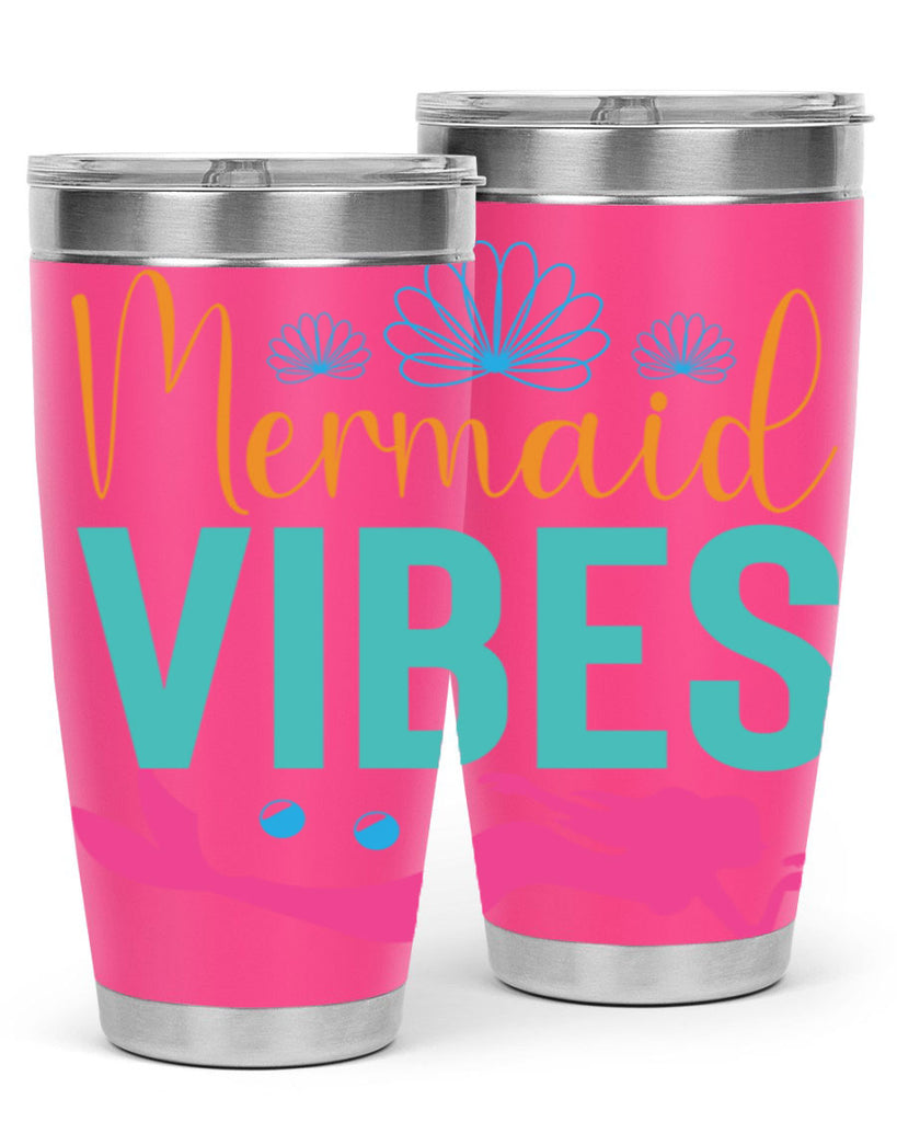 Mermaid Vibes Design 465#- mermaid- Tumbler