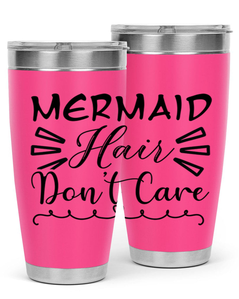 Mermaid hair dont care 404#- mermaid- Tumbler