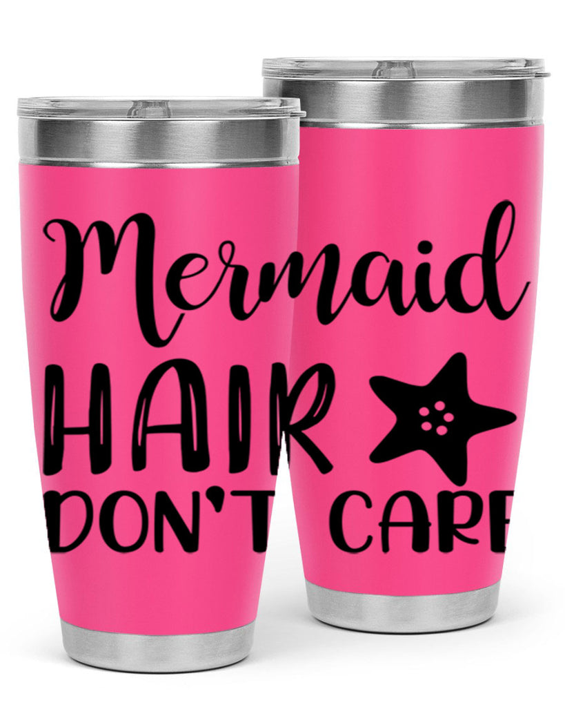 Mermaid hair dont care 411#- mermaid- Tumbler