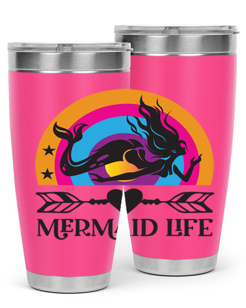 Mermaid life 431#- mermaid- Tumbler