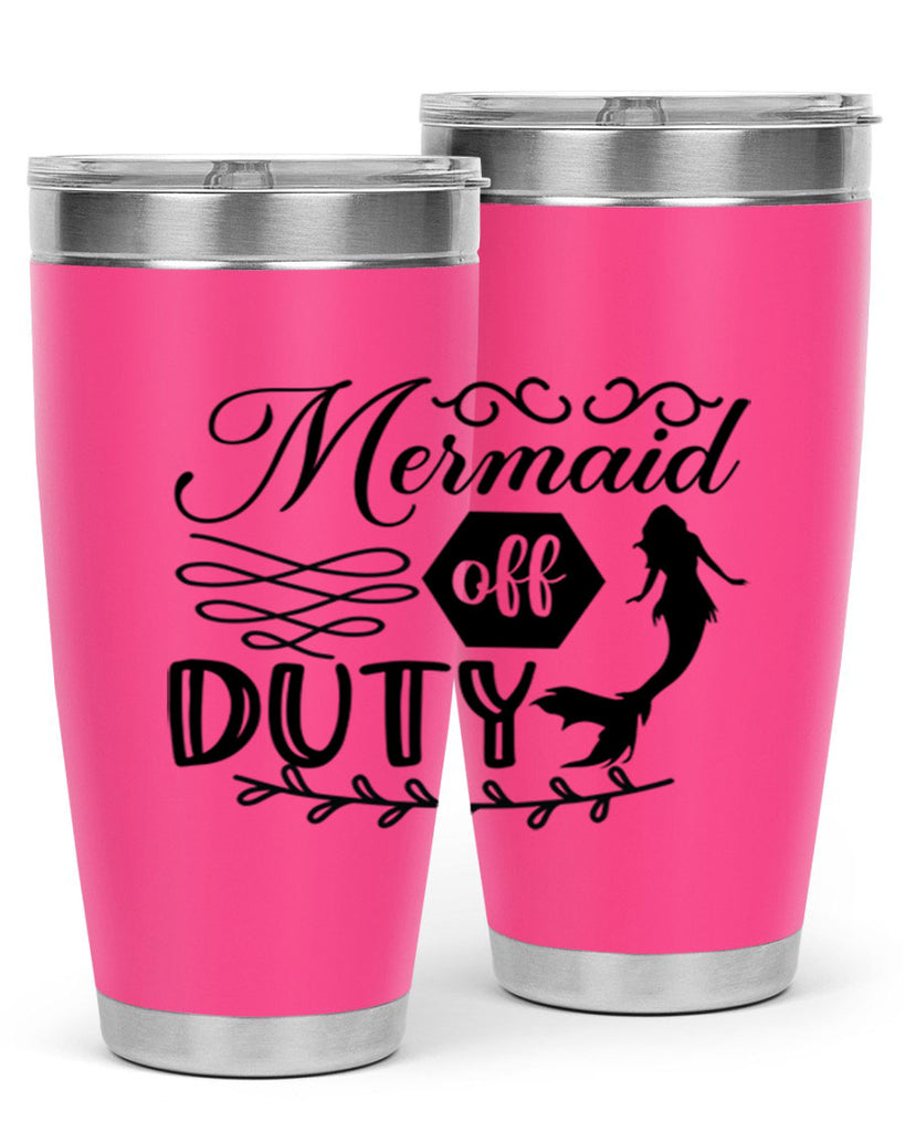 Mermaid off duty 432#- mermaid- Tumbler