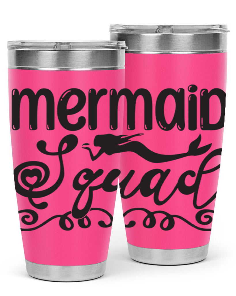 Mermaid squad 446#- mermaid- Tumbler