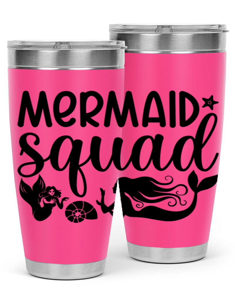 Mermaid squad 447#- mermaid- Tumbler