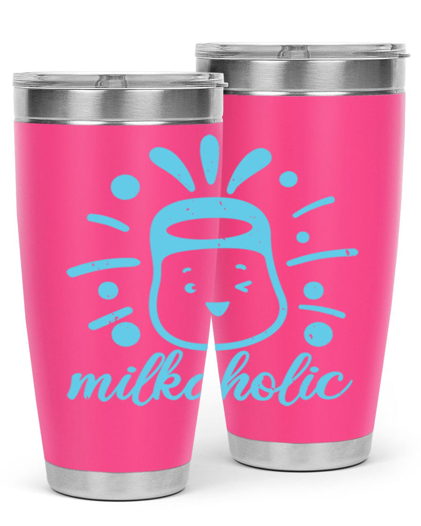 Milkaholic Style 29#- baby shower- tumbler