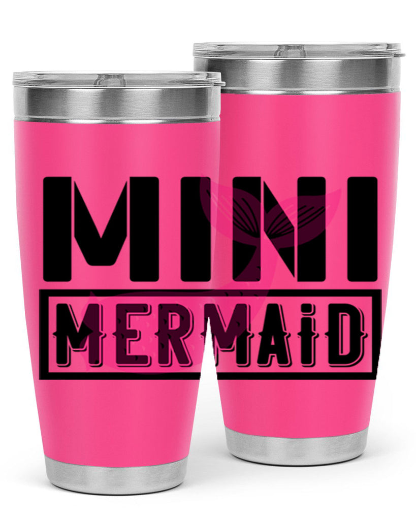 Mini mermaid 504#- mermaid- Tumbler