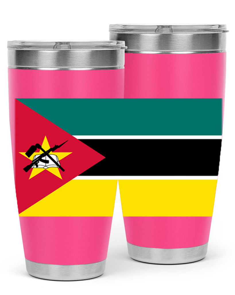 Mozambique 80#- world flags- Tumbler