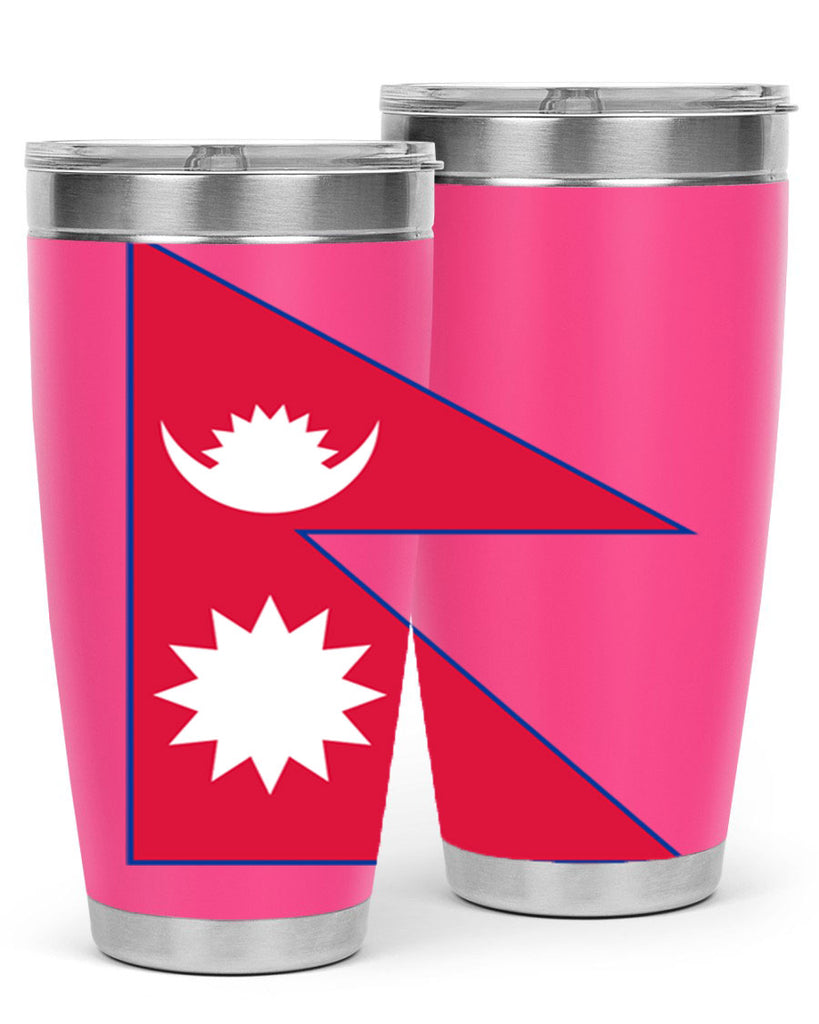 Nepal 76#- world flags- Tumbler