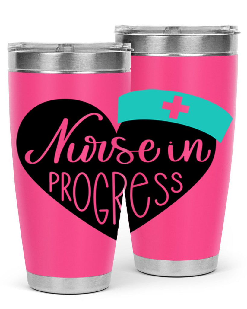 Nurse In Progress Style Style 112#- nurse- tumbler