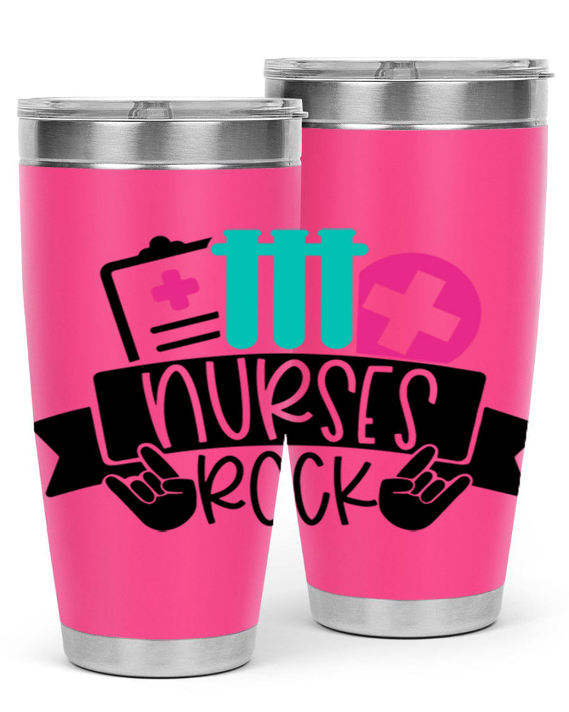 Nurses Rock Style Style 78#- nurse- tumbler