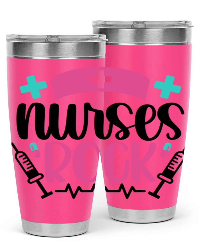 Nurses Rock Style Style 79#- nurse- tumbler