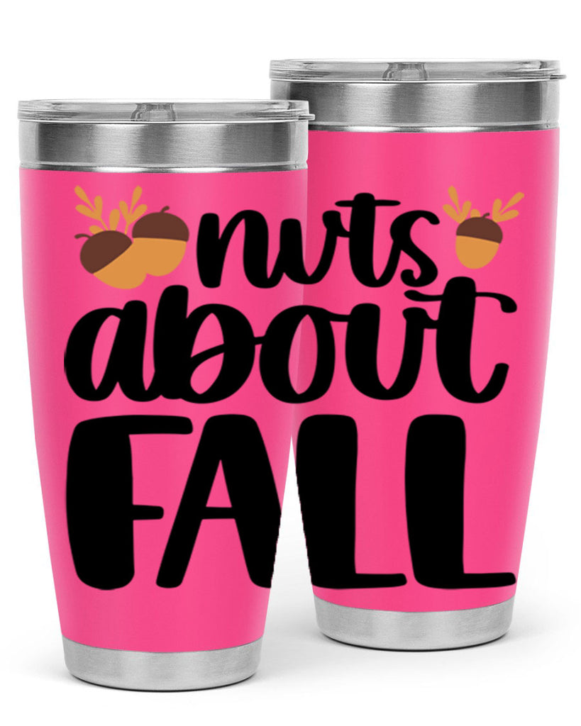 Nuts About Fall 503#- fall- Tumbler