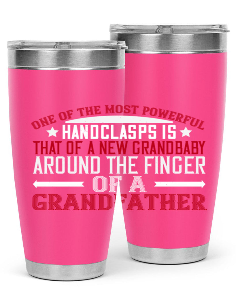 One of the most powerful handclasps 69#- grandpa - papa- Tumbler