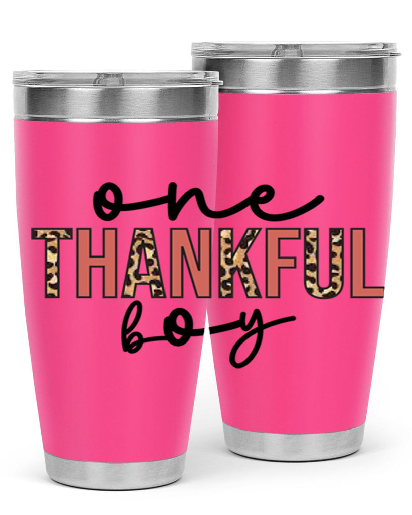 One thankful boy 462#- fall- Tumbler