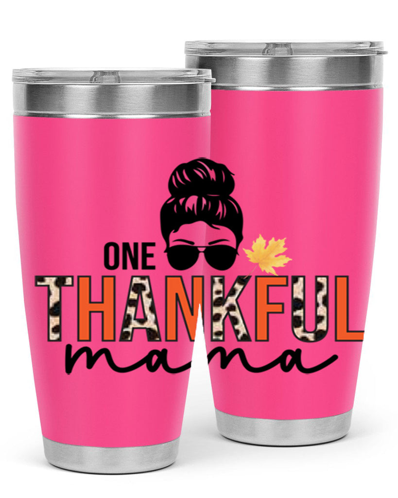 One thankful mama 463#- fall- Tumbler