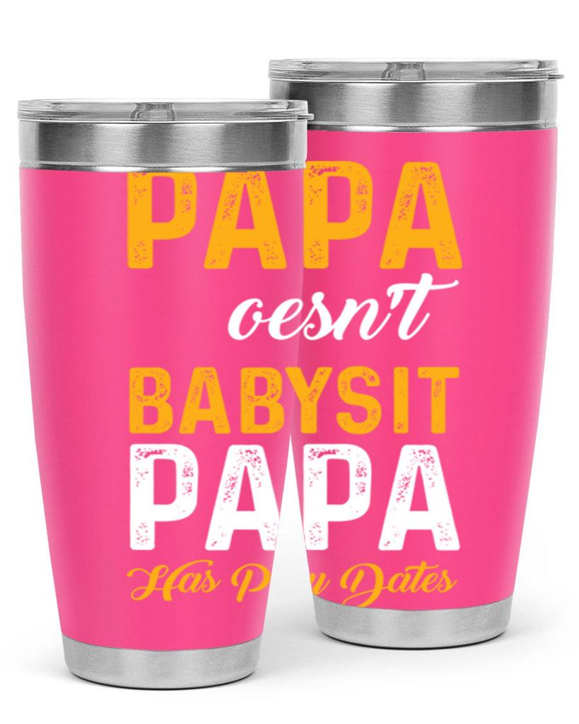 Papa 124#- grandpa - papa- Tumbler