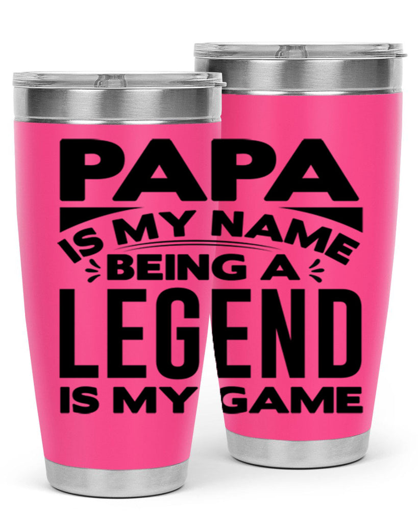 Papa 125#- grandpa - papa- Tumbler