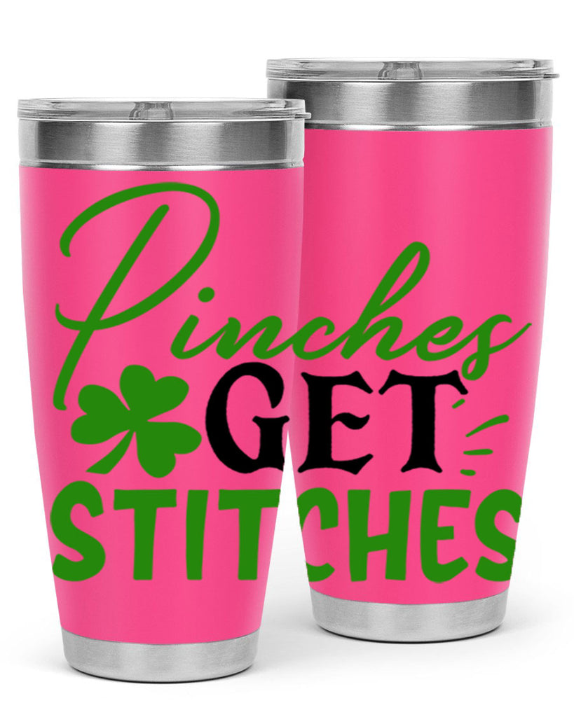 Pinches Get Stitches Style 147#- St Patricks Day- Tumbler