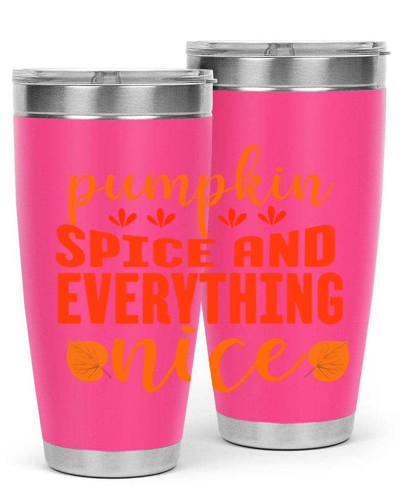 Pumpkin Spice And Everything Nice Design 535#- fall- Tumbler