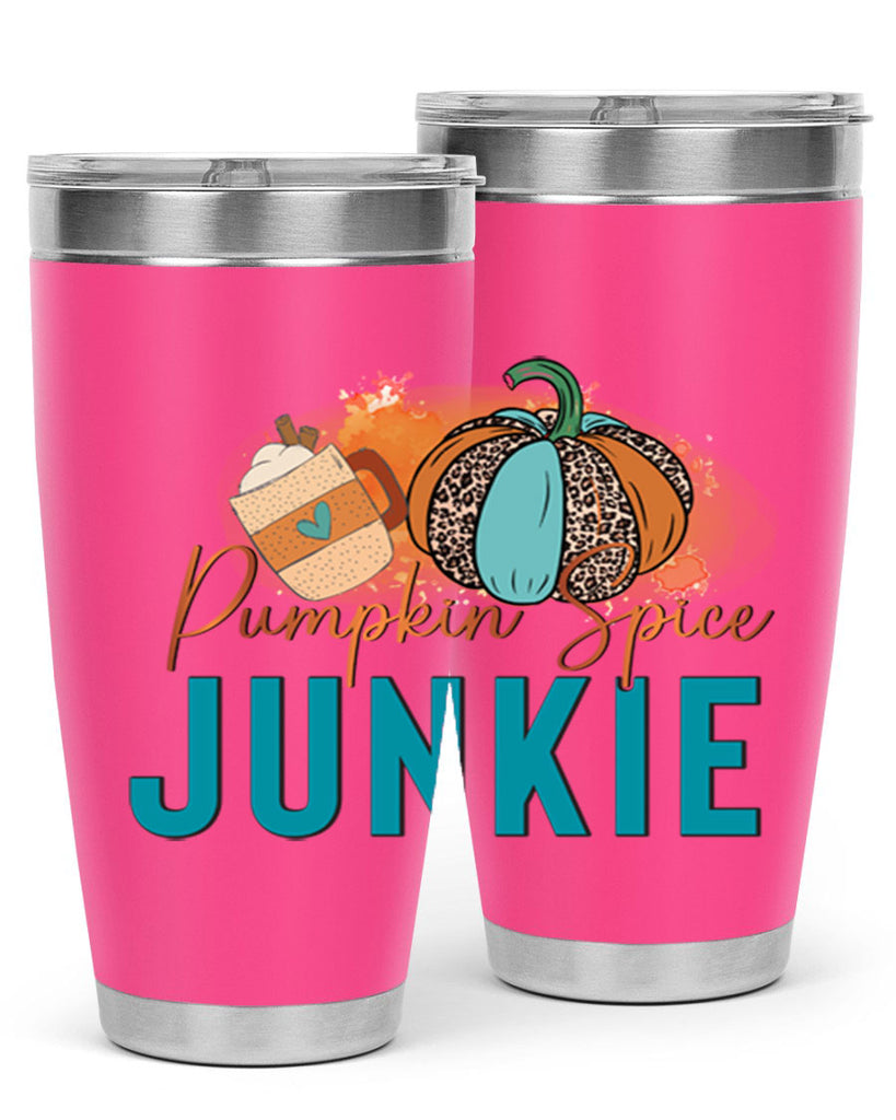 Pumpkin Spice Junkie 550#- fall- Tumbler