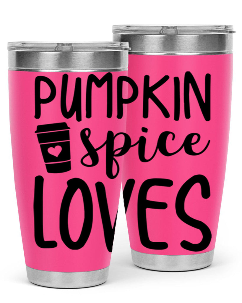 Pumpkin Spice Loves 555#- fall- Tumbler