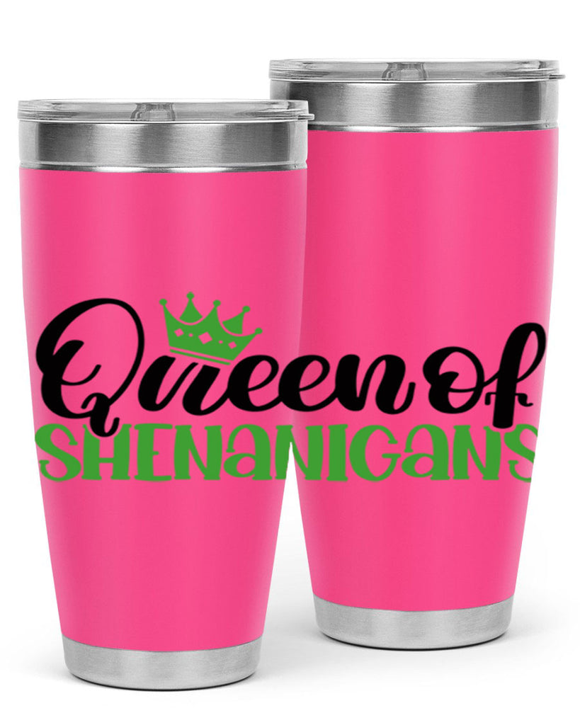 Queen Of Shenanigans Style 36#- St Patricks Day- Tumbler