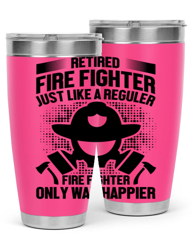 Retired fire Style 40#- fire fighter- tumbler