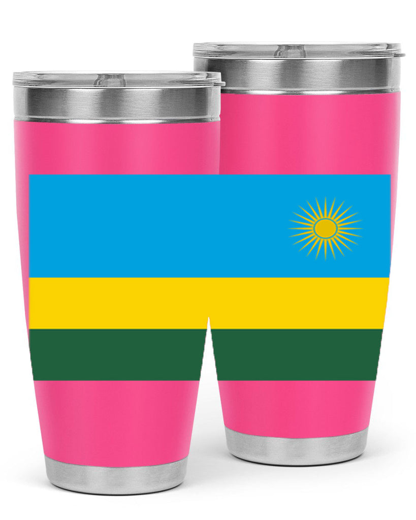 Rwanda 53#- world flags- Tumbler