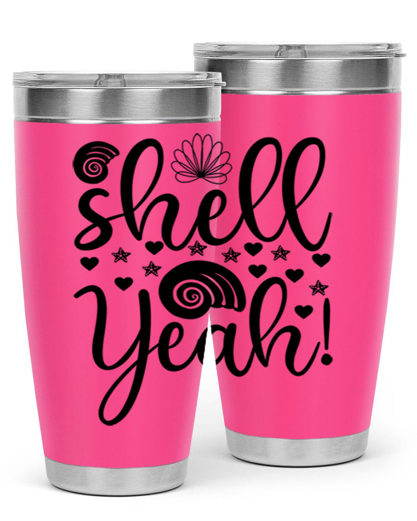 SHELL YEAH design 598#- mermaid- Tumbler