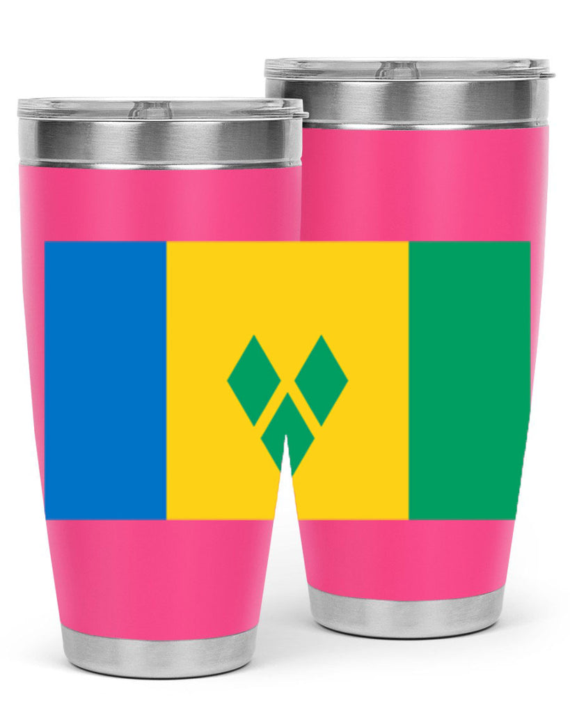 Saint Vincent and the Grenadines 50#- world flags- Tumbler