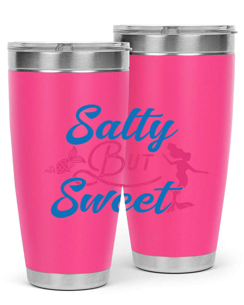 Salty But Sweet 563#- mermaid- Tumbler