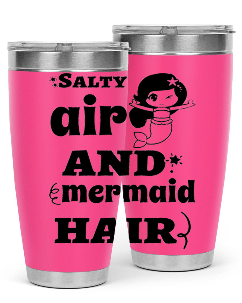 Salty air and mermaid hair 567#- mermaid- Tumbler