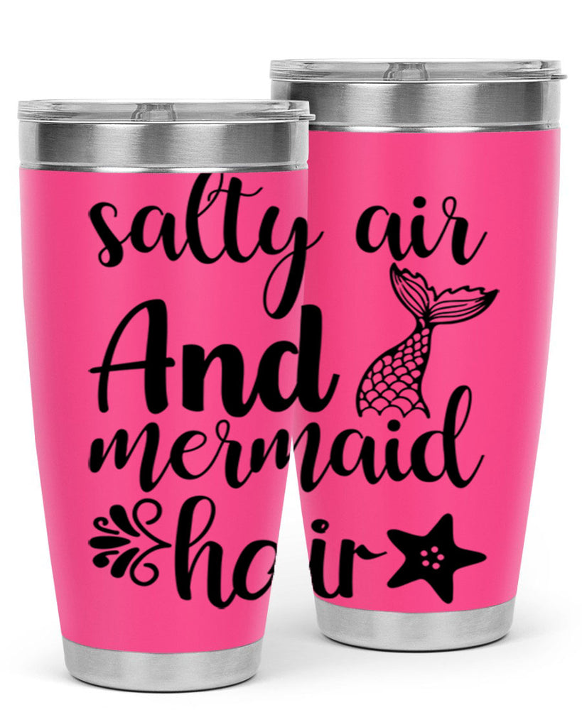 Salty air and mermaid hair 568#- mermaid- Tumbler