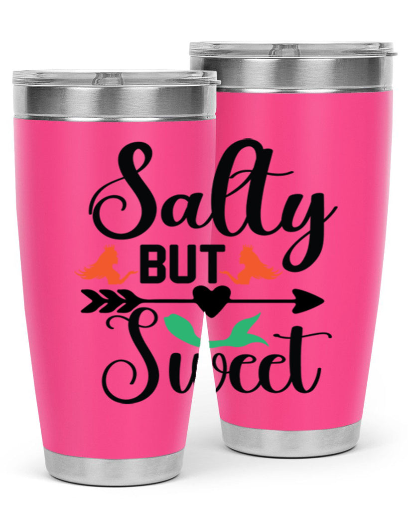 Salty but Sweet 569#- mermaid- Tumbler