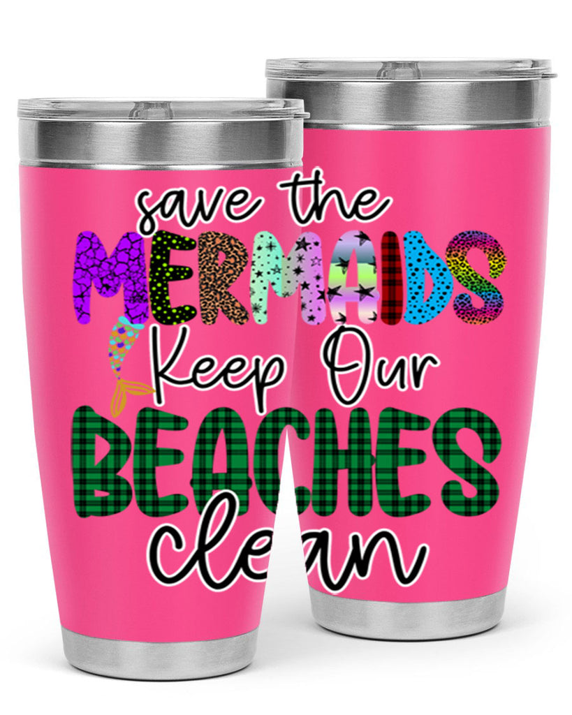 Save The Mermaids Keep Our 575#- mermaid- Tumbler