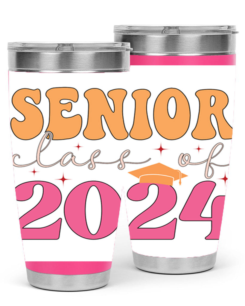 Senior class of 2024 19#- 12th grade- Tumbler