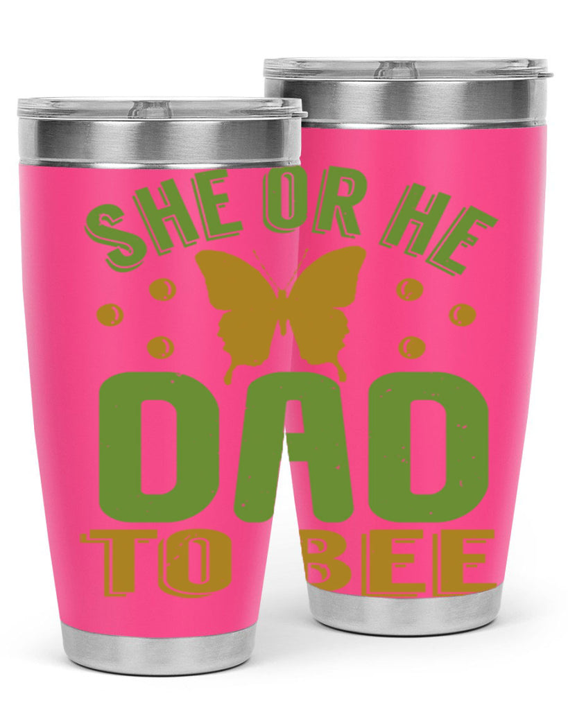 She or He Dad to bee Style 172#- baby- tumbler