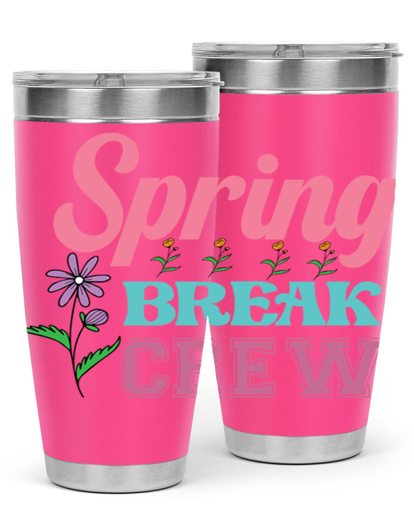 Spring Break Crew  484#- spring- Tumbler